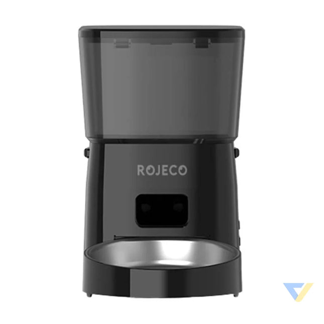 Rojeco 2L Automatic Pet Feeder Button Version Bowls