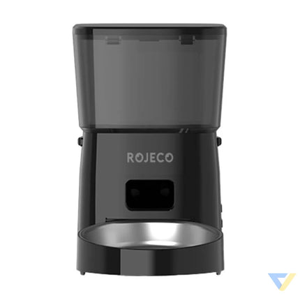 Rojeco 2L Automatic Pet Feeder Button Version Bowls