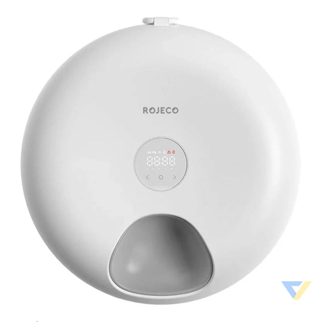 Rojeco 6 Meals Automatic Pet Feeder 3600mAh Bowls