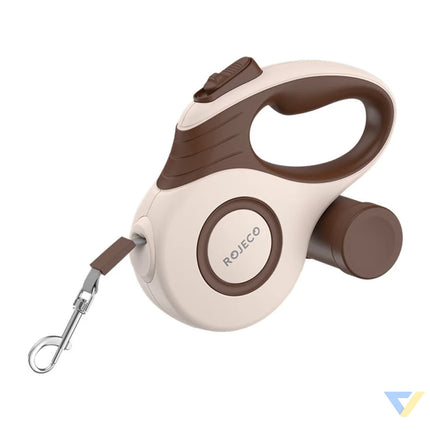 Rojeco A12 5M Automatic Retractable Dog Leash (brown) Walking and transportation