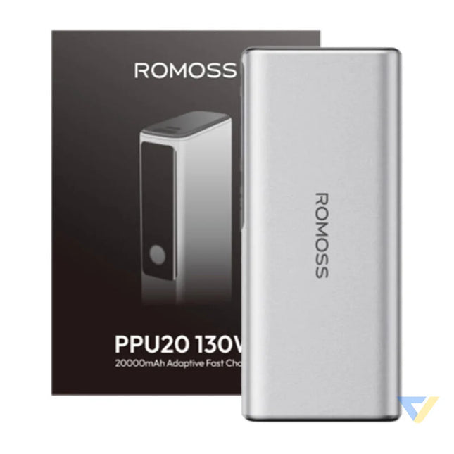 Romoss PPU10 10000mAh 130W Powerbank (silver) Powerbanks