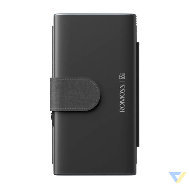 ROMOSS Solar Powerbank 30000mAh 65W Black Powerbanks