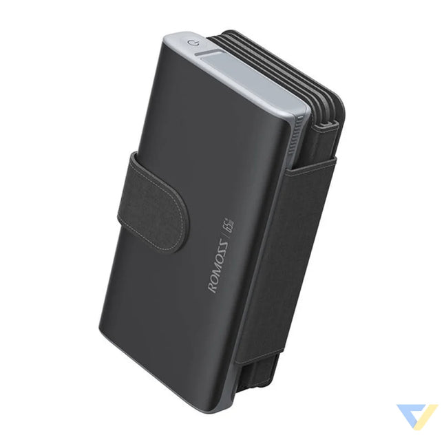 ROMOSS Solar Powerbank 30000mAh 65W Black Powerbanks