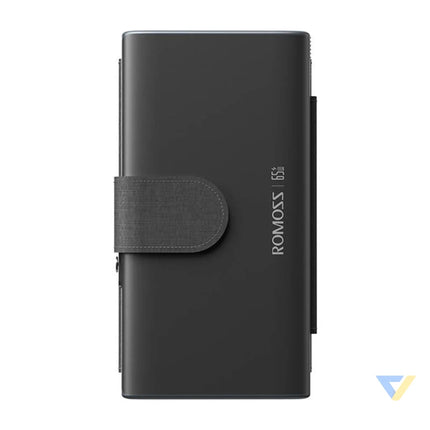 ROMOSS Solar Powerbank 30000mAh 65W Black Powerbanks