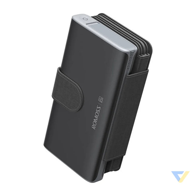 ROMOSS Solar Powerbank 30000mAh 65W Black Powerbanks