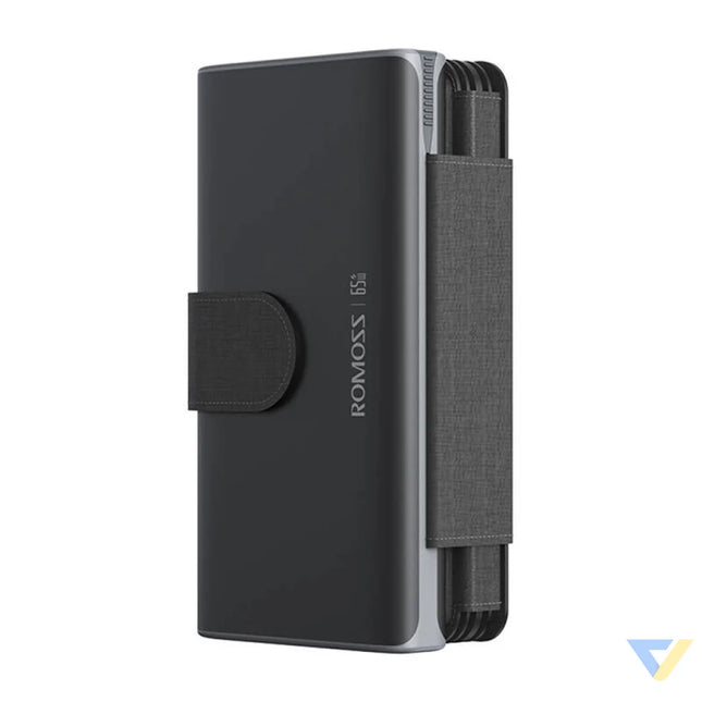 ROMOSS Solar Powerbank 30000mAh 65W Black Powerbanks