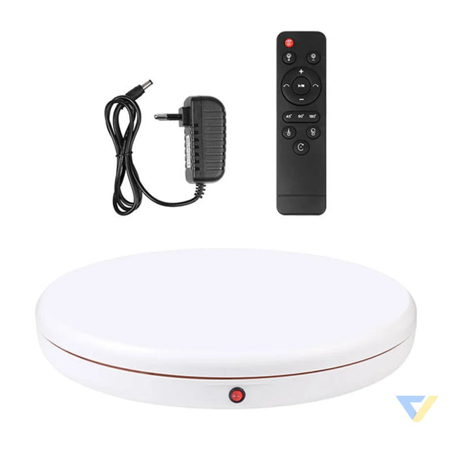 Rotating display stand Puluz 45 cm (white) Stands