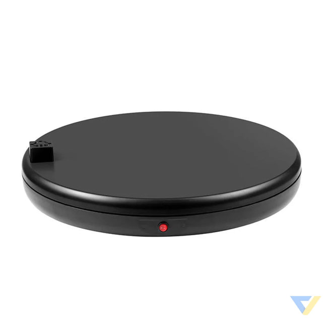 Rotating display stand Puluz with power socket 45 cm (black) Stands