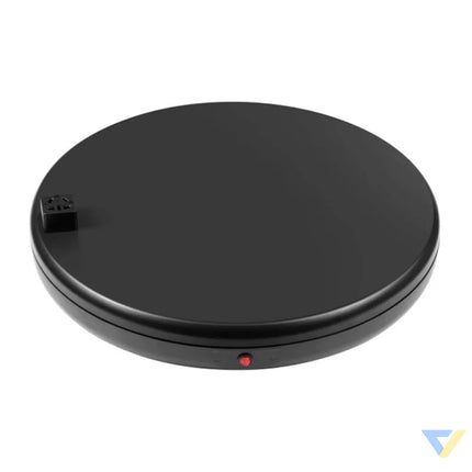 Rotating display stand Puluz with power socket 45 cm (black) Stands
