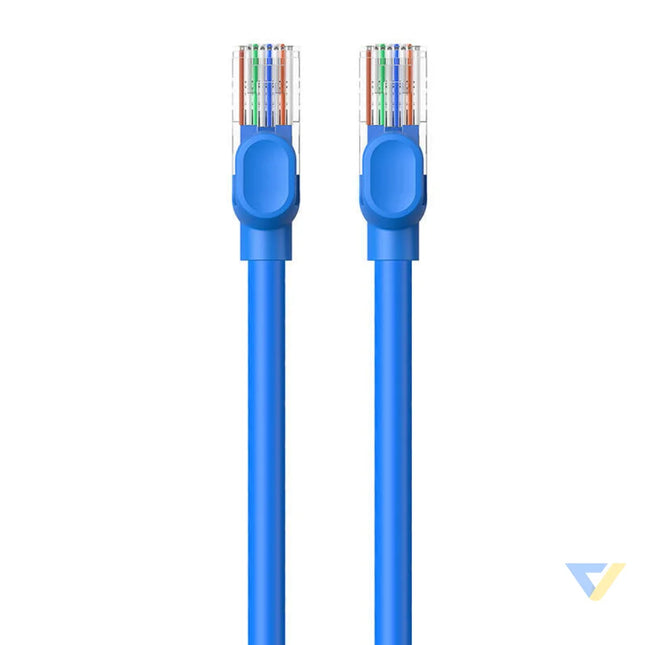 Round Cable Baseus Ethernet RJ45 Cat.6 0,5m (blue) Network cables