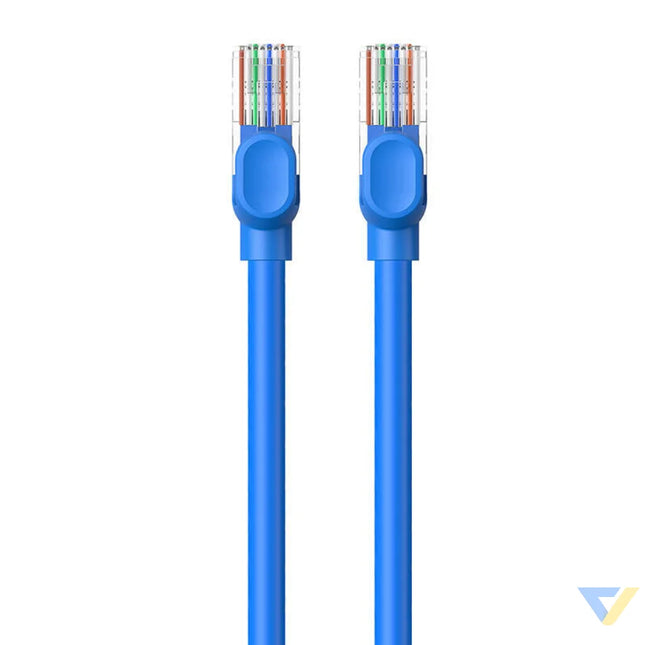 Round Cable Baseus Ethernet RJ45 Cat.6 0,5m (blue) Network cables