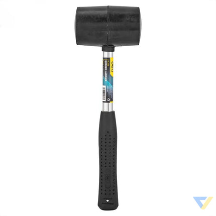 Rubber Hammer Deli Tools EDL5616 0.5kg (black) Hammers