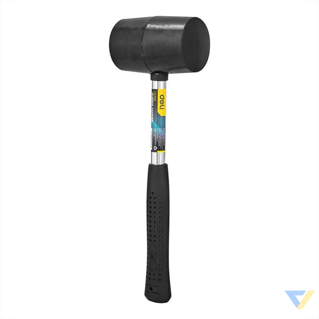Rubber Hammer Deli Tools EDL5616 0.5kg (black) Hammers