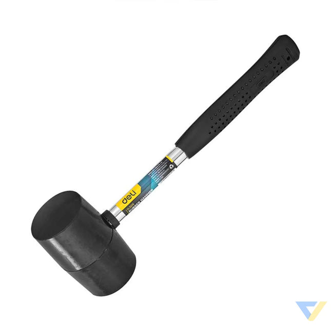 Rubber Hammer Deli Tools EDL5616 0.5kg (black) Hammers
