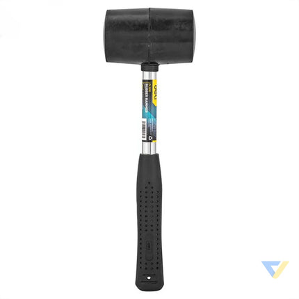 Rubber Hammer Deli Tools EDL5616 0.5kg (black) Hammers