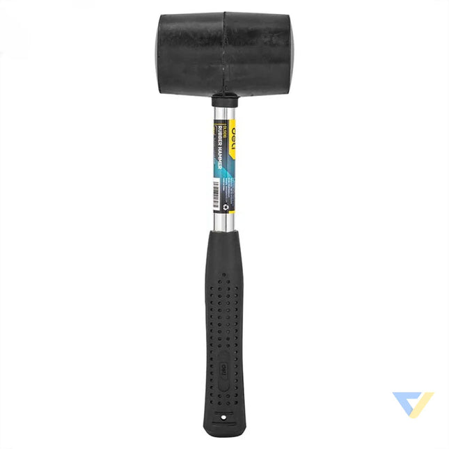 Rubber Hammer Deli Tools EDL5616 0.5kg (black) Hammers