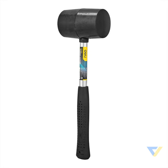 Rubber Hammer Deli Tools EDL5616 0.5kg (black) Hammers