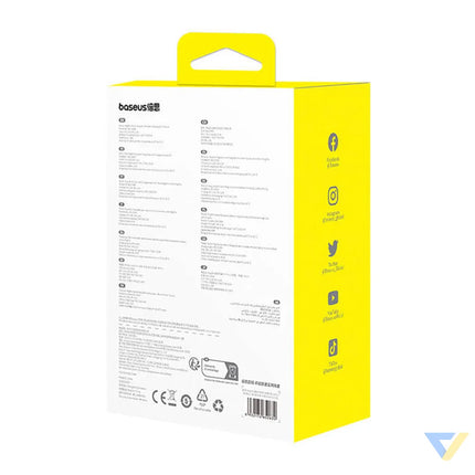 Samochodowy uchwyt Baseus MagPro z ładowarką indukcyjną 15W Qi2.0 (czarny) Phone holders