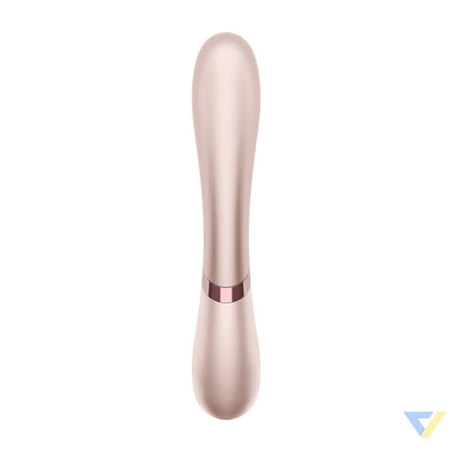 Satisfyer Hot Lover heated vibrator pink and gold Vibrators