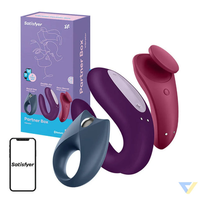 Satisfyer Partner Box 3 couples kit with app Vibrators