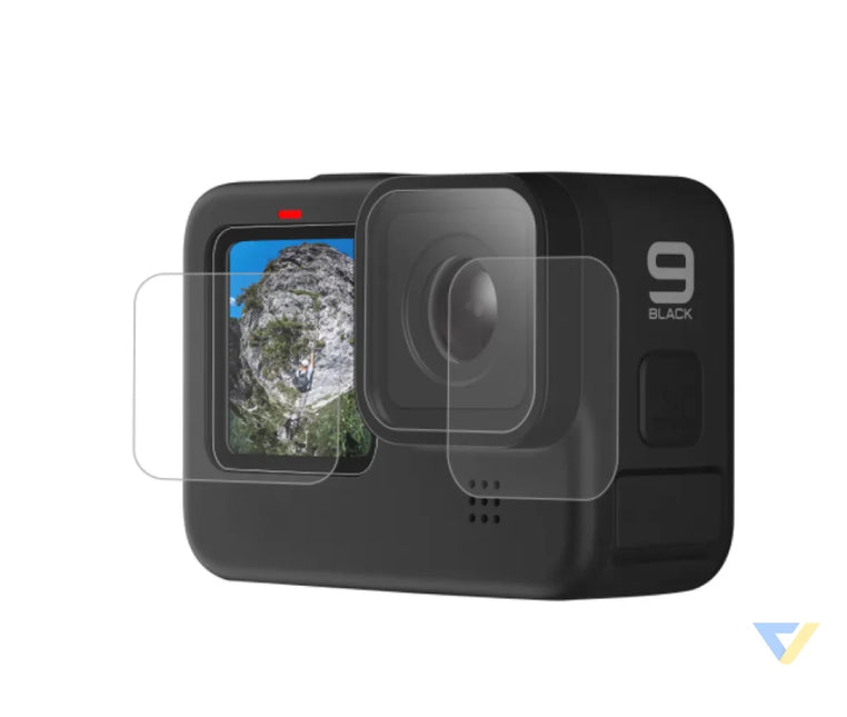 Screen and lens protective foil Telesin for GoPro Hero 9 / Hero 10 / Hero 11 / Hero 12 (GP FLM 902) For sports cameras