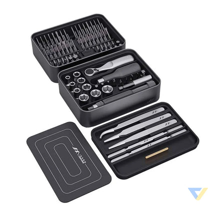 Screwdrivers Tweezers Ratchet Wrench Set of 100 pcs JIMI Home FM 3, Screwdrivers