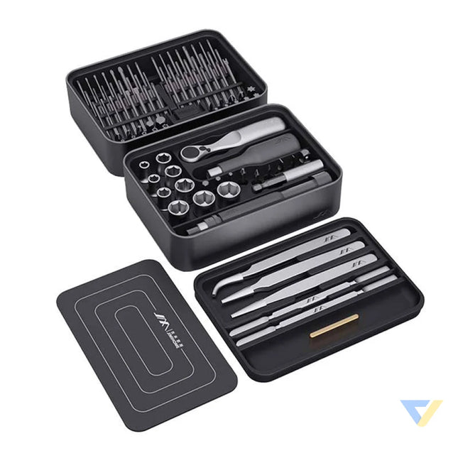 Screwdrivers Tweezers Ratchet Wrench Set of 100 pcs JIMI Home FM 3, Screwdrivers
