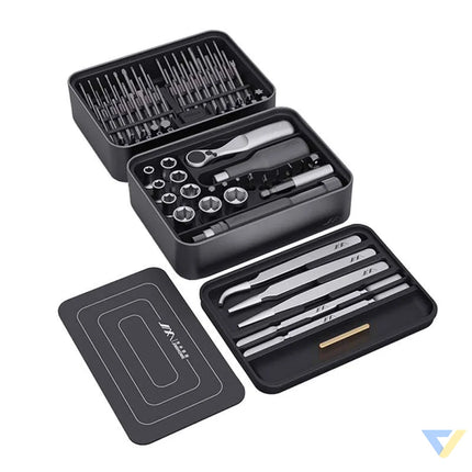 Screwdrivers Tweezers Ratchet Wrench Set of 100 pcs JIMI Home FM 3, Screwdrivers
