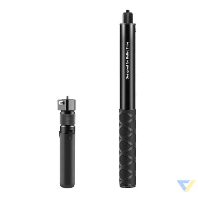 Selfie Stick 110cm PULUZ for sports cameras (including Insta360 X4 / X5 / DJI Osmo Action 5 Pro). For sports cameras