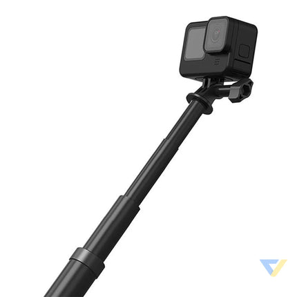 Selfie Stick 2.7M TELESIN carbon fiber for sports cameras Straps mounts and holders