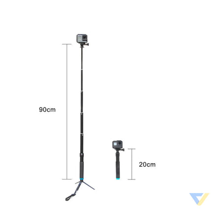 Selfie stick Telesin for sport cameras (GP MNP 090 D) Straps mounts and holders