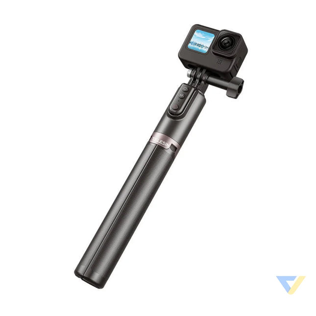 Selfie stick TELESIN with tripod and remote control for GoPro / phones (130 cm) Booms and selfie sticks