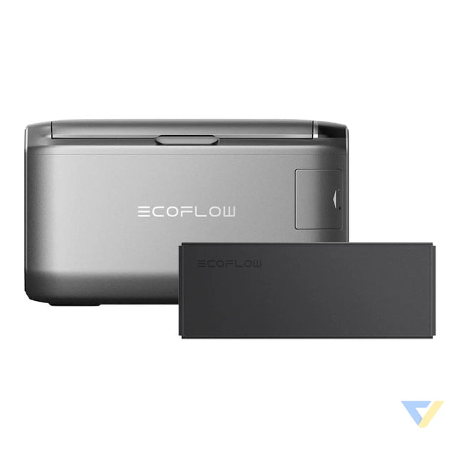 Set: EcoFlow Glacier 35L Portable Refrigerator + 298Wh Battery. Camping