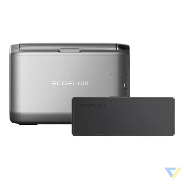 Set: EcoFlow Glacier 45L Portable Refrigerator + 298Wh Battery. Camping
