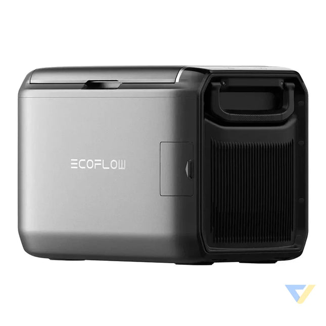 Set: EcoFlow Glacier 45L Portable Refrigerator + 298Wh Battery. Camping