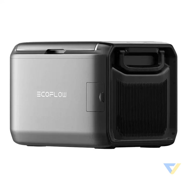 Set: EcoFlow Glacier 55L Portable Refrigerator + 298Wh Battery. Camping