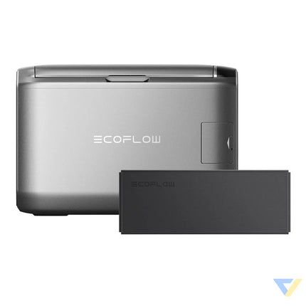 Set: EcoFlow Glacier 55L Portable Refrigerator + 298Wh Battery. Camping