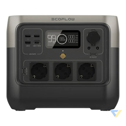 Set: EcoFlow River 2 Pro power station + 160W photovoltaic panel. Power stations