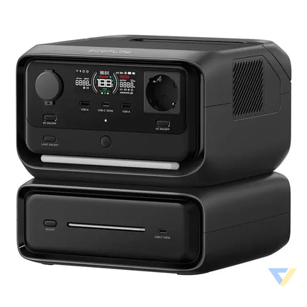 Set: EcoFlow River 3 Max power station + 160W photovoltaic panel. Power stations
