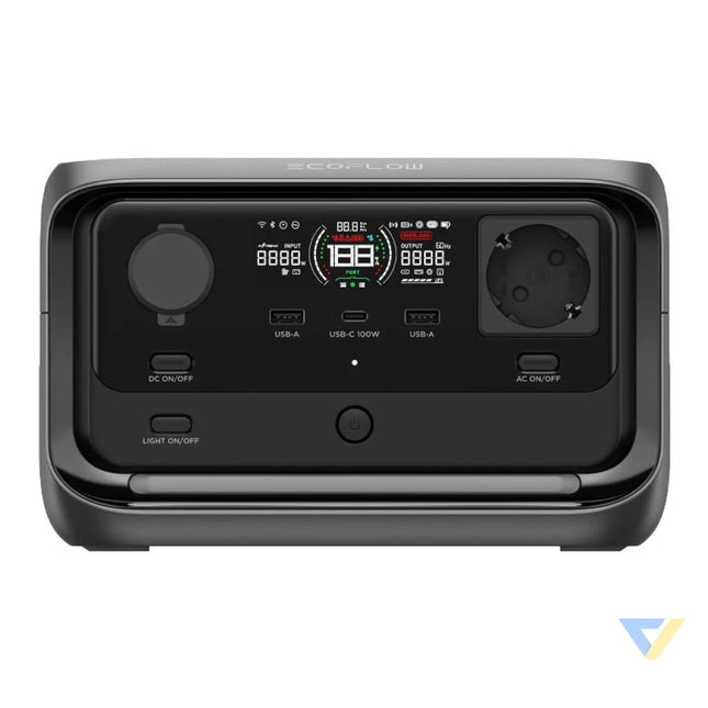 Set: EcoFlow River 3 Plus power station + additional 286Wh battery. Power stations