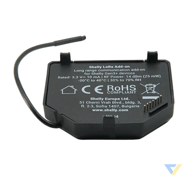 Set of 2 EU868 Relays for gen.3/4 Shelly LoRa Add on Smart controllers