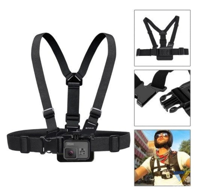 Set of 20 Puluz accessories for sports cameras (including Osmo Action 5 Pro Insta360 Ace Pro 2) PKT18 Sets
