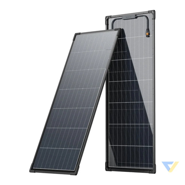 Set of 2x EcoFlow 130W photovoltaic panel (rigid construction) Photovoltaic panels