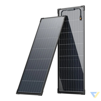 Set of 2x EcoFlow 130W photovoltaic panel (rigid construction) Photovoltaic panels