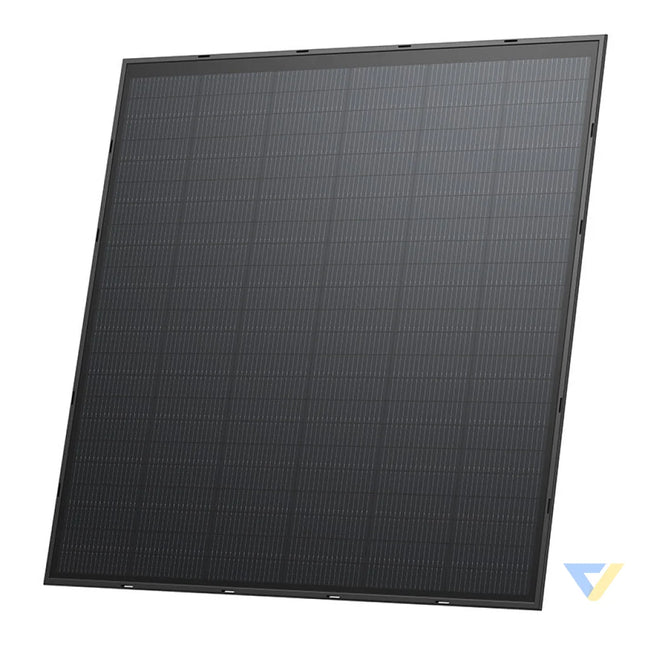 Set of 2x EcoFlow 250W photovoltaic panel Rigid design Photovoltaic panels