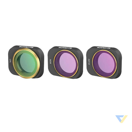Set of 3 filters CPL + ND8 + ND16 Sunnylife for DJI Mini 3 Pro (MM3 FI415) Filters for drones