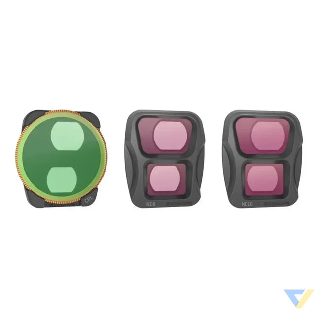 Set of 3 Sunnylife A3 FI685 filters with adjustable CPL CPL + ND8 + ND1 Filters for drones