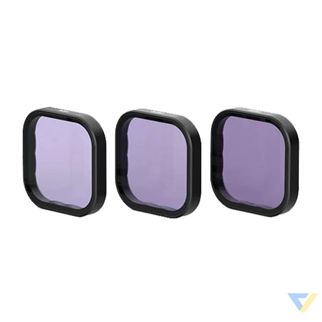 Set of 3 Telesin ND 8/16/32 filters for GoPro GoPro Hero 13 Black (S5 FLT 12 TGP) For sports cameras