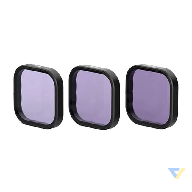 Set of 3 Telesin ND 8/16/32 filters for GoPro GoPro Hero 13 Black (S5 FLT 12 TGP) For sports cameras