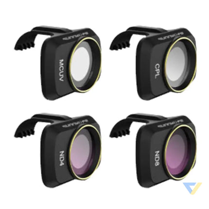 Set of 4 filters CPL ND 4/8 UV Sunnylife for DJI Mini 2 (MM FI9257) Filters for drones